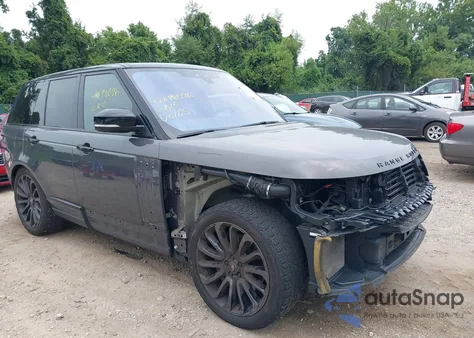 2017 Land Rover Range Rover 3.0L V6 Supercharged Hse from USA, damaged, VIN SALGS2FV0HA361976